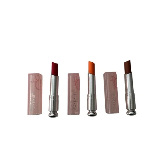 3 Christian Dior Addict Lip REVIVER DUO GLOW Gloss Balm New W Damaged